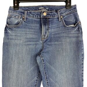 Old Navy Curvy Straight‎ Stretch Denim Jeans Sz 4 Short Modern Everyday Pocket